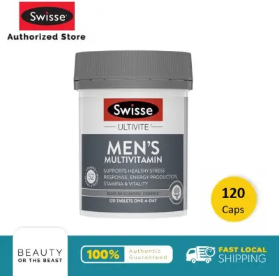[Authorized Store] Swisse Men Ultivite multivitamin 120 Tabs [BeautyBeast.SG]