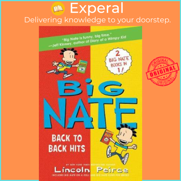 [100% Original] - Big Nate : Back to Back Hits: On a Roll and Goes for Broke by Lincoln Peirce (US edition, paperback) Malaysia