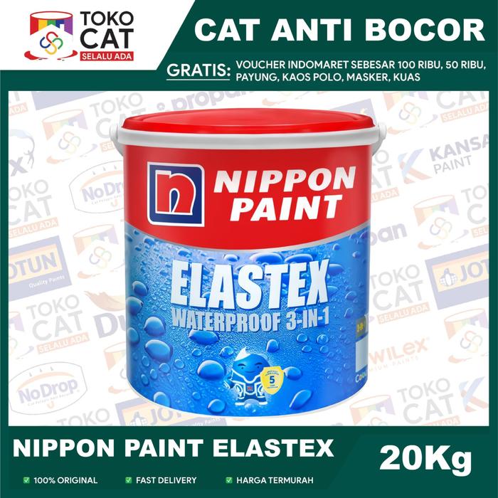 NIPPON ELASTEX ANTI BOCOR UKURAN 20 KG /PAIL - KASIHMURNI 1 Harga 1,255,000 rupiah*Gratis Ongkir