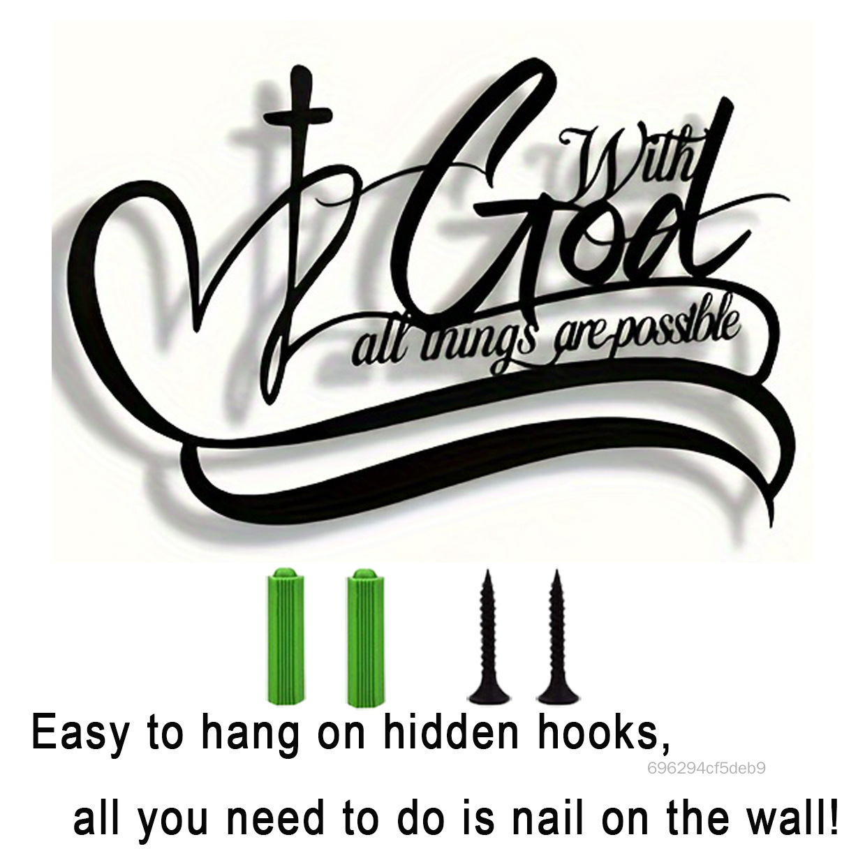 จี้ประดับผนังโลหะสีดำ - หัตถกรรมอเมซอนยอดนิยมสำหรับตกแต่งบ้าน ราคา 136,198 บาท*ส่งฟรี