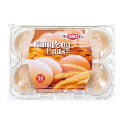 Chew's Kampong Chicken Eggs (Keep Chilled)