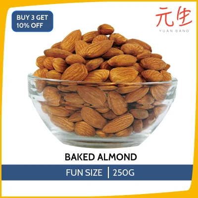 Baked Almond Nuts 250g Healthy Snacks Almonds Quality Fresh