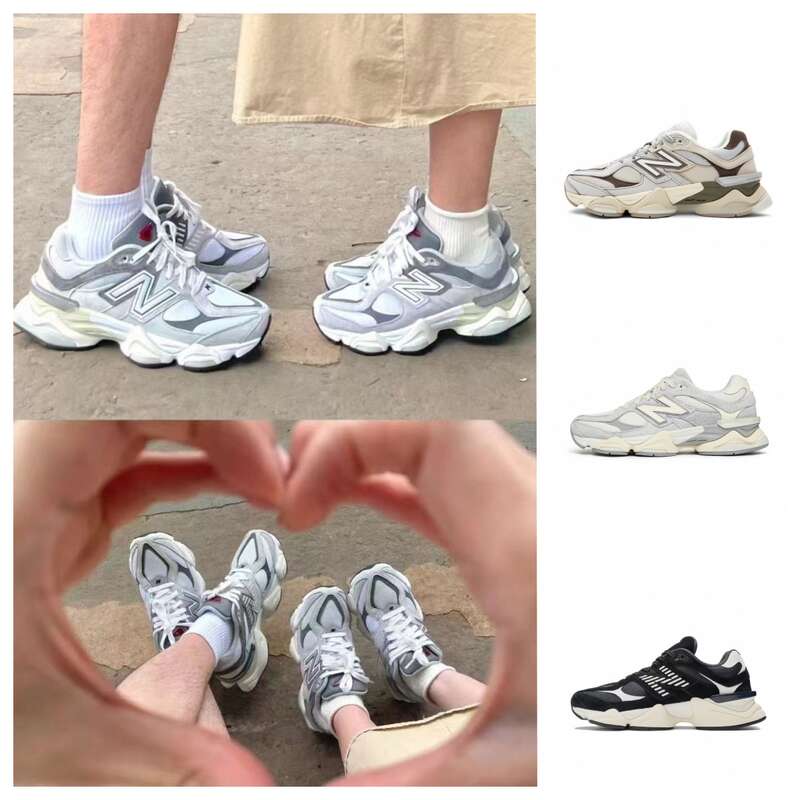 Thể thao chất lượng cao nb9060 thiên niên kỷ con voi nhỏ móng chạy nam của cha tăng chiều cao giày n