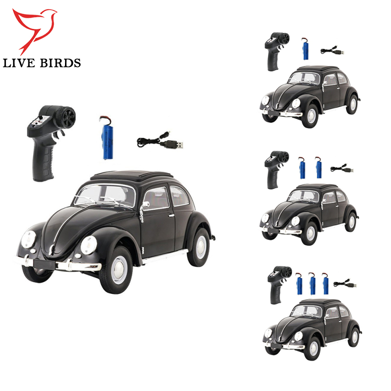 CXD D62mini 1:16 Full Scale Remote Control Car 2.4G RC Drift Car With Lights Retro Mini RC Climbing Car Model Toy Gifts For Kids ราคา 1,094 บาท*ส่งฟรี