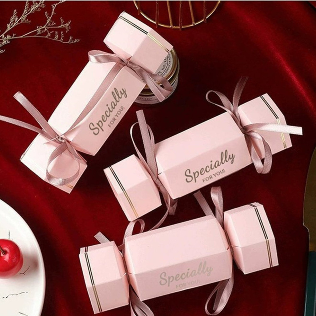Kotak Doorgift Kahwin & Birthday – Ribbon Candy Box Goodies Gift 喜糖盒