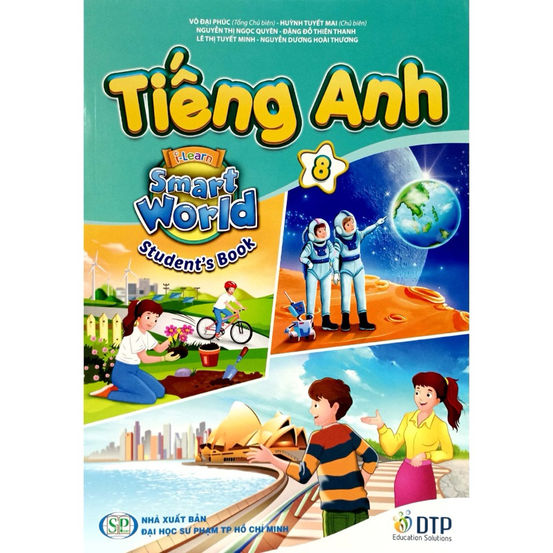 Sách -Tiếng anh I Learn Smart World 8