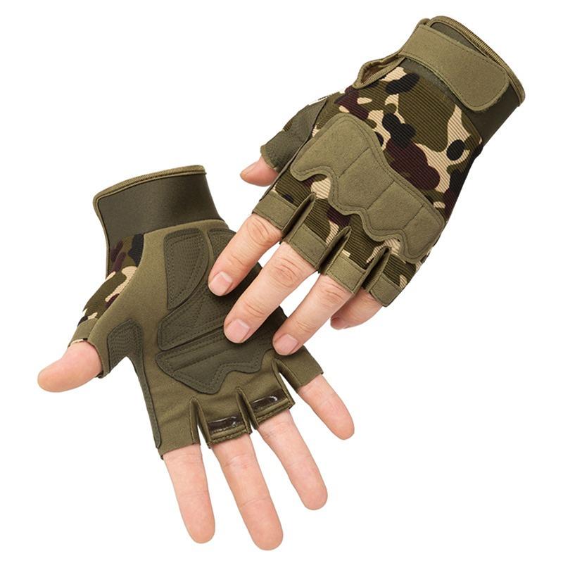 YW Store Đội quân quân đội Găng tay nam găng tay không ngón găng tay chống trượt