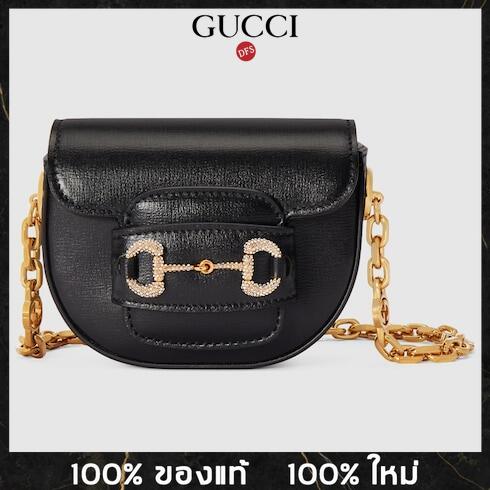 GUCCI Gucci Horsebit 1955 rounded belt bag ราคา 88,000 บาท*ส่งฟรี