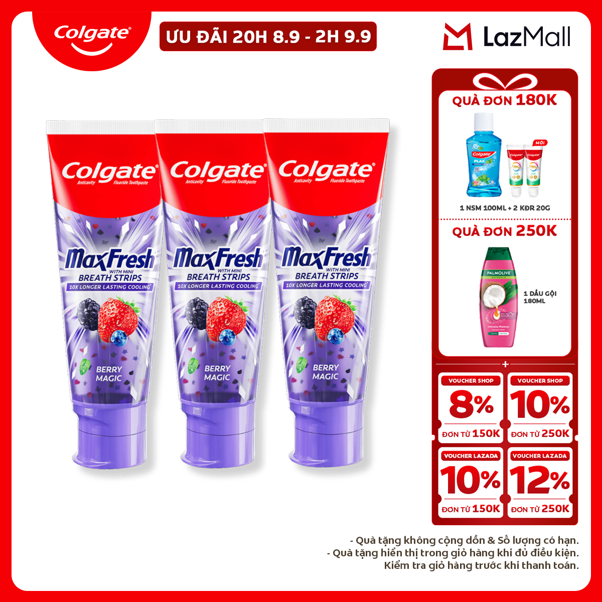 Colgate MaxFresh Rainbow Fresh