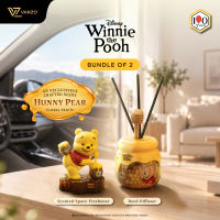 VANZO Disney Winnie the Pooh Reed Diffuser + Scented Space Freshener Bundle