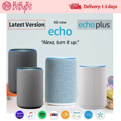 Amazon Echo Plus 2nd Gen - Smart speaker with Alexa - Echo Gen 3 Latest Generation - Echo Plus