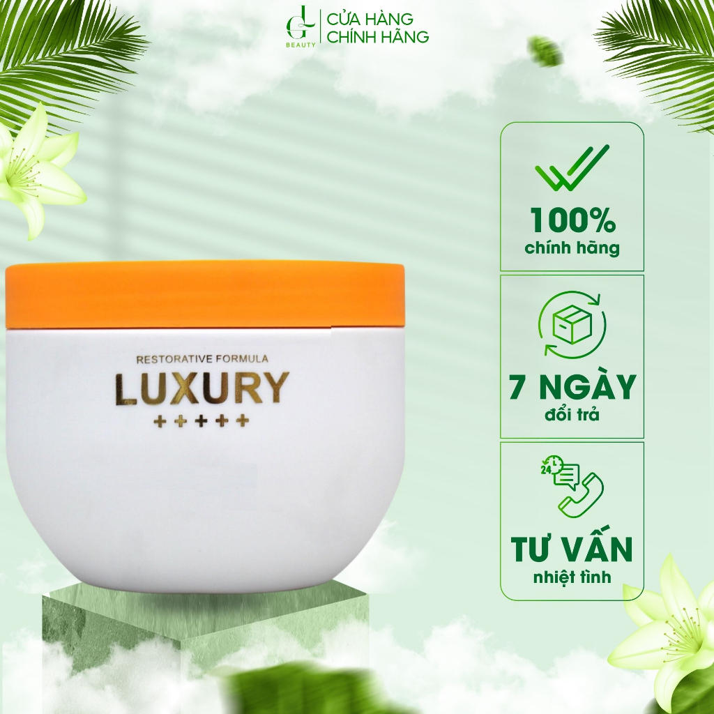 Kem ủ tóc phục hồi siêu mượt olexrs hair salon luxury repair mask 500ml