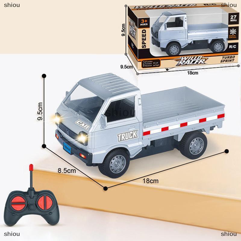 [COD] shiou 1:16 RC xe mô phỏng trôi xe tải leo núi LED ánh sáng haul hàng hóa điều khiển từ xa đồ chơi điện cho trẻ em - 2