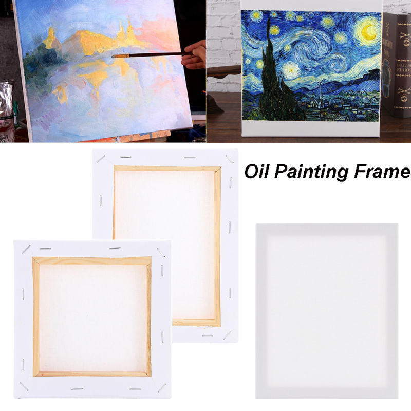 1 Tấm Artboard, Cho Tranh Sơn Dầu Vải Bố Tấm Vải Khung Vẽ Tay, Dụng Cụ Vẽ Tranh Thủ Công Tự Làm