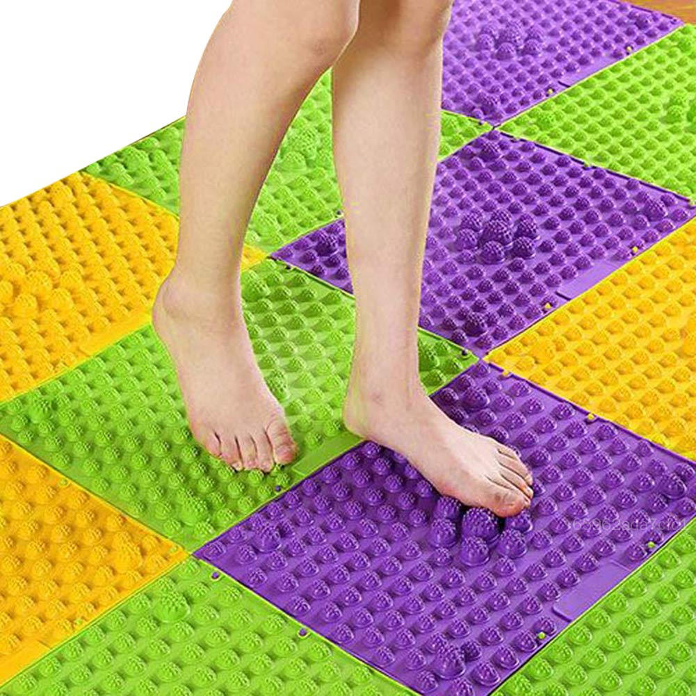 Durable Reflexology Foot Massage Pad Toe Pressure Blood Circulation Plate Mat vjia-VN