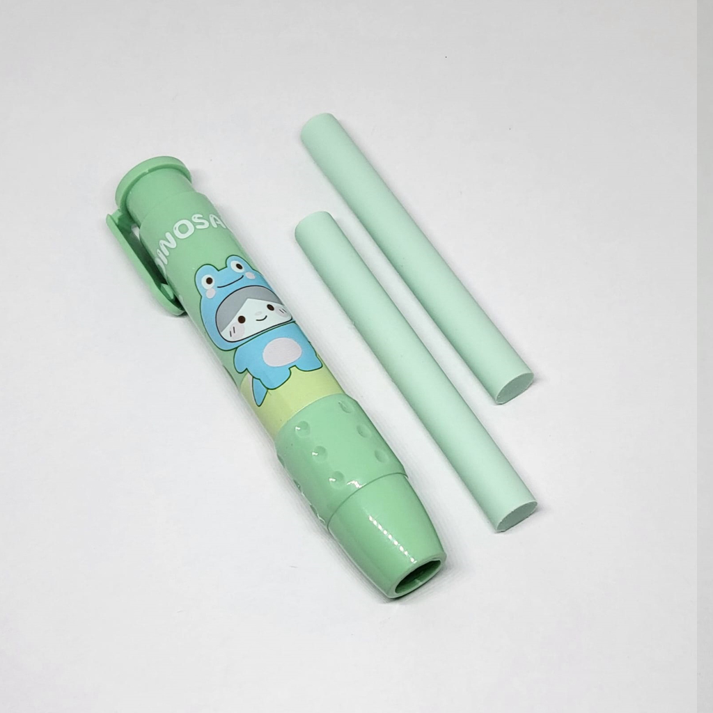 TC Retractable Pen Eraser / Penghapus Mekanik Praktis yang bisa ditekan bentuk pulpen S100