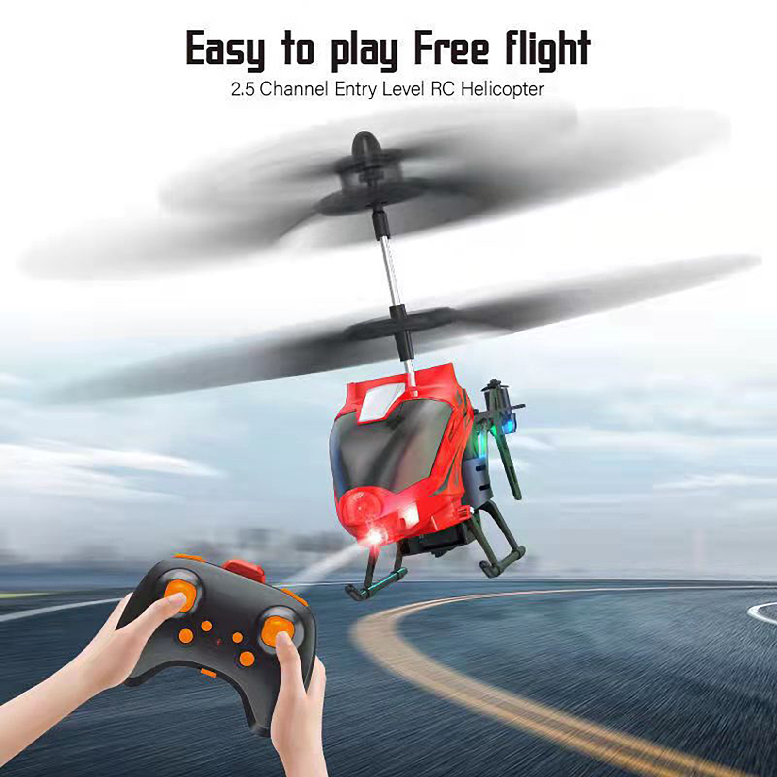 Remote Control Airplane Compact Size Aircraft Mini Rc Helicopter Toy with