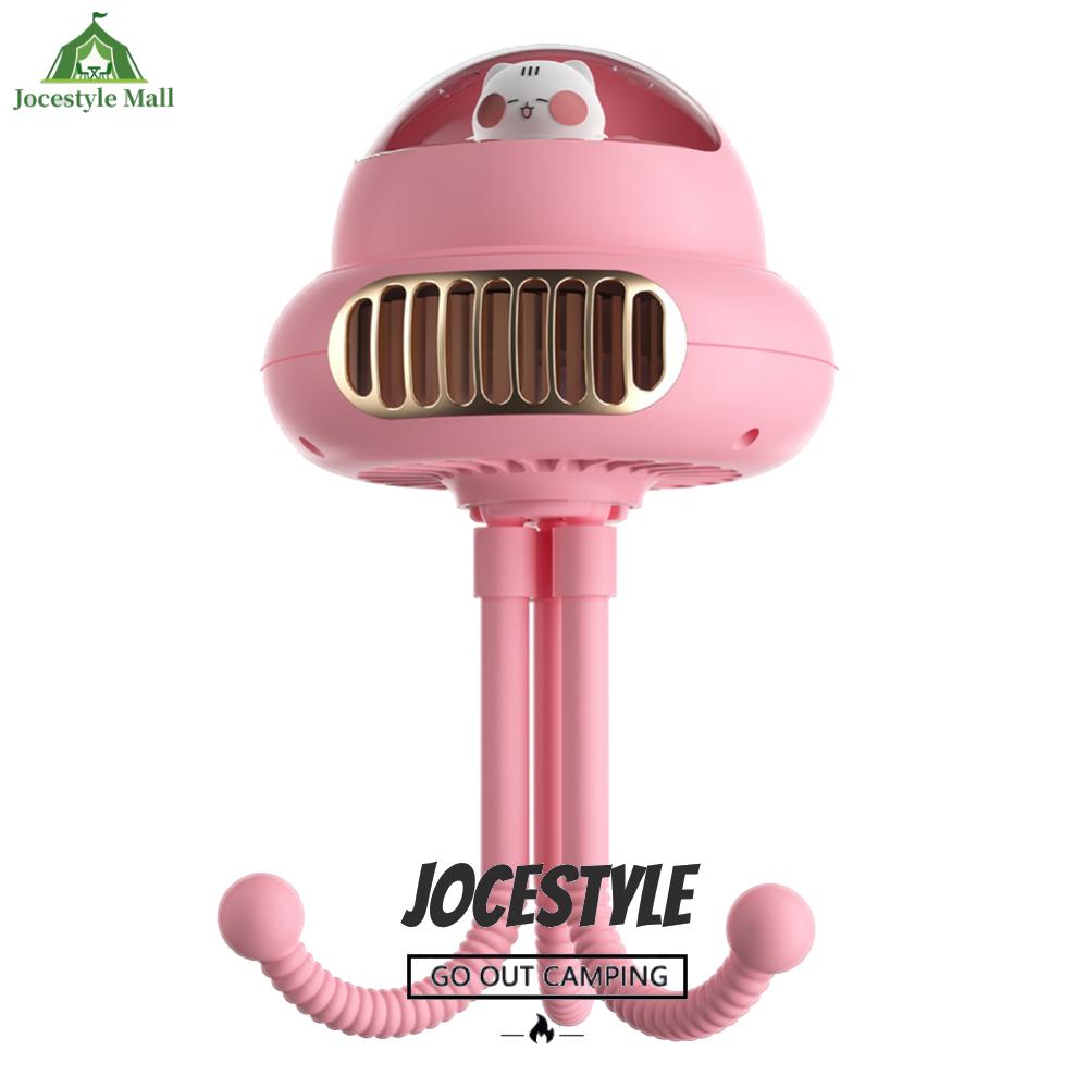 [Jocestyle Mall]Octopus Outdoor Cart Fan Angle Adjustment พัดลมไฟฟ้าพัดลมไฟฟ้าแบบชาร์จได้ ราคา 369 บาท*ส่งฟรี