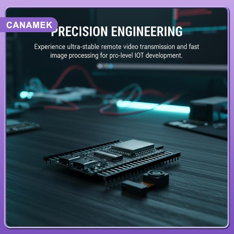 【CANAMEK】 บอร์ดโมดูลบลูทูธ ESP32-S3พร้อมกล้อง OV2640สำหรับการส่งวิดีโอแบบไร้สายการศึกษา ราคา 193 บาท*ส่งฟรี