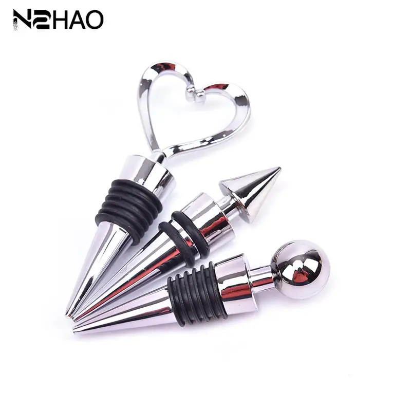 ★AFFECTION★ Elegant Heart Shaped Red Wine Champagne Wine Bottle Stopper Creative Wine Bottle Plug Valentines Wedding Gifts ราคา 306 บาท*ส่งฟรี