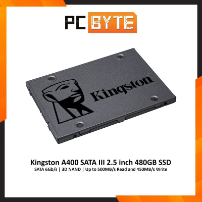 Kingston A400 SATA III 2.5 inch 480GB SSD