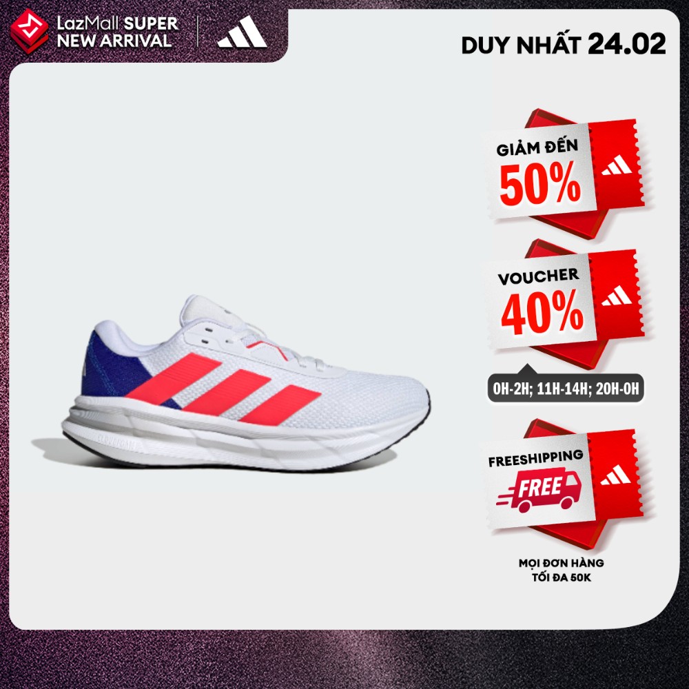 [0H-2H 24.2-VOUCHER 40%+MUA 3 GIẢM 20%] adidas Chạy Giày Chạy Bộ Galaxy 7 Nam trắng JI4600