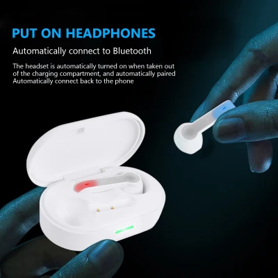 [SG Seller] SAVFY Bluetooth V5.0 Earbuds True Wireless Mini Earphones TWS Sport Music Stereo Noise Canceling Headset