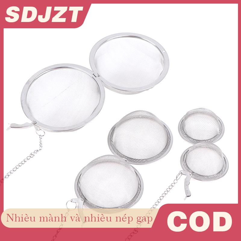 SDJZT Dụng cụ lọc trà bằng thép không gỉ lưới lọc trà dụng cụ nhà bếp
