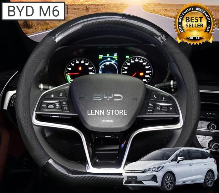 COVER SARUNG STIR CARBON MOBIL BYD M6 2024 2025-Sukses Gemilang21 Harga 1,490,000 rupiah*Gratis Ongkir