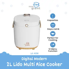 Little Giant LG 4208 Digital 2L Lido Multi Rice Cooker