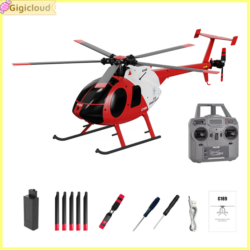 Gigicloud 1:28 MD500 2.4GHZ Rc Drone 6-shaft Gyro 6CH Simulation Remote Control Helicopter Model Birthday Gifts For Kids ราคา 11,369 บาท*ส่งฟรี