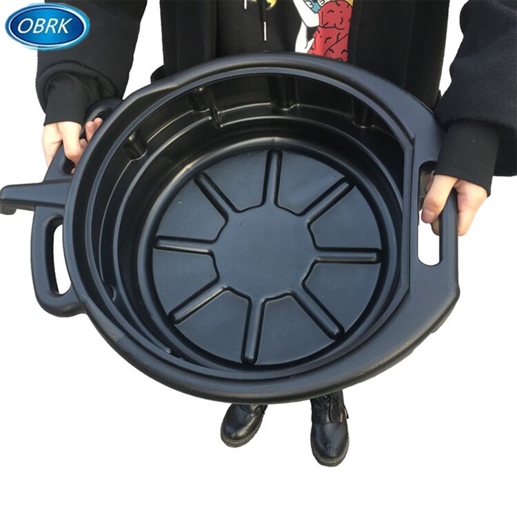 Khay nạp dầu 15 lít Khay nạp dầu động cơ nhựa Khay nạp dầu xe tải Công cụ sửa chữa ô tô