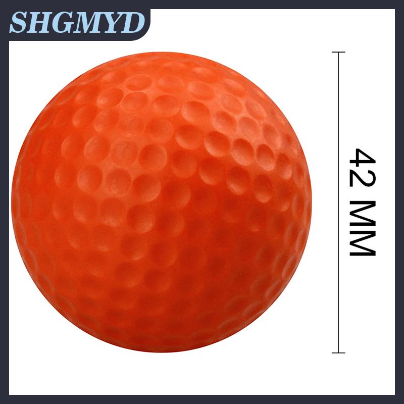 SHGMYD 10pcs PU bọt bóng golf xốp đàn hồi trong nhà ngoài trời thực hành Đào Tạo