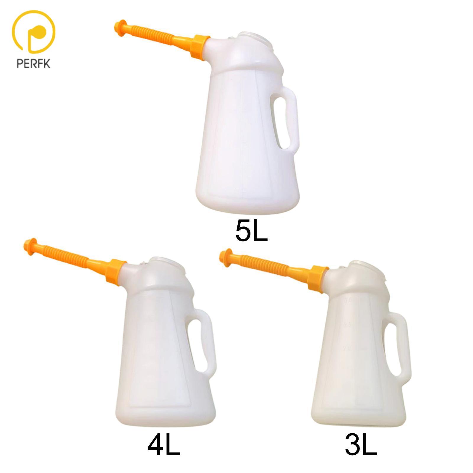 Oil Can with Spout Oil Jug Professional Equipment Garage with Measurement for Industrial Machines Home Truck Lubrication ราคา 2,464 บาท*ส่งฟรี