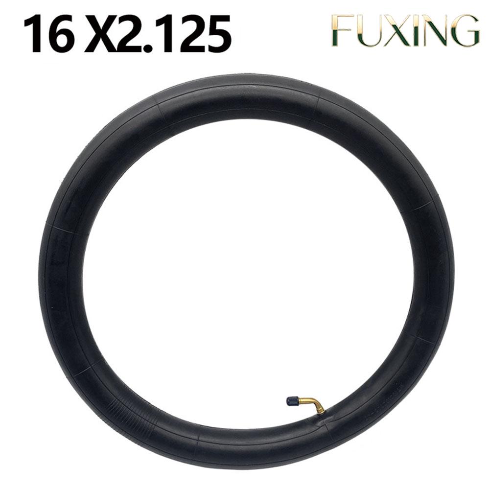 อุปกรณ์กีฬาและฟิตเนส 芙鑫FUXING FUXING การติดตั้งยุ่งยาก 16x2 125 ยางในและยางนอกสำหรับจักรยานไฟฟ้า วันตลก go ราคา 14,932 บาท*ส่งฟรี