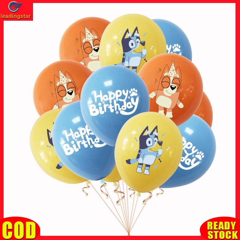 LeadingStar RC Authentic 1Pcs Bluey - Bingo Balloons Happy Birthday Birthday Party Decoration Balloon