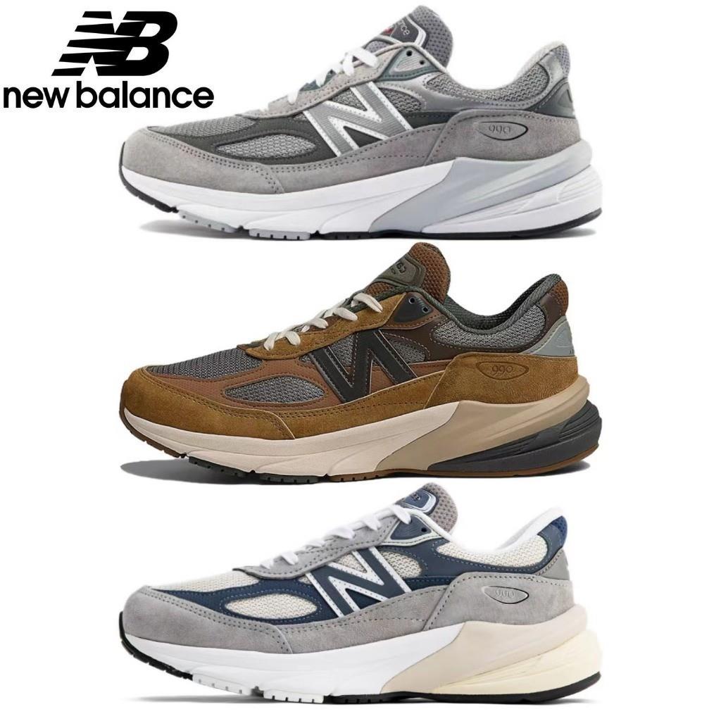 New Balance 990 NB 990 V6 Giày chạy bộ cắt thấp retro thời thượng dành cho nam và nữ