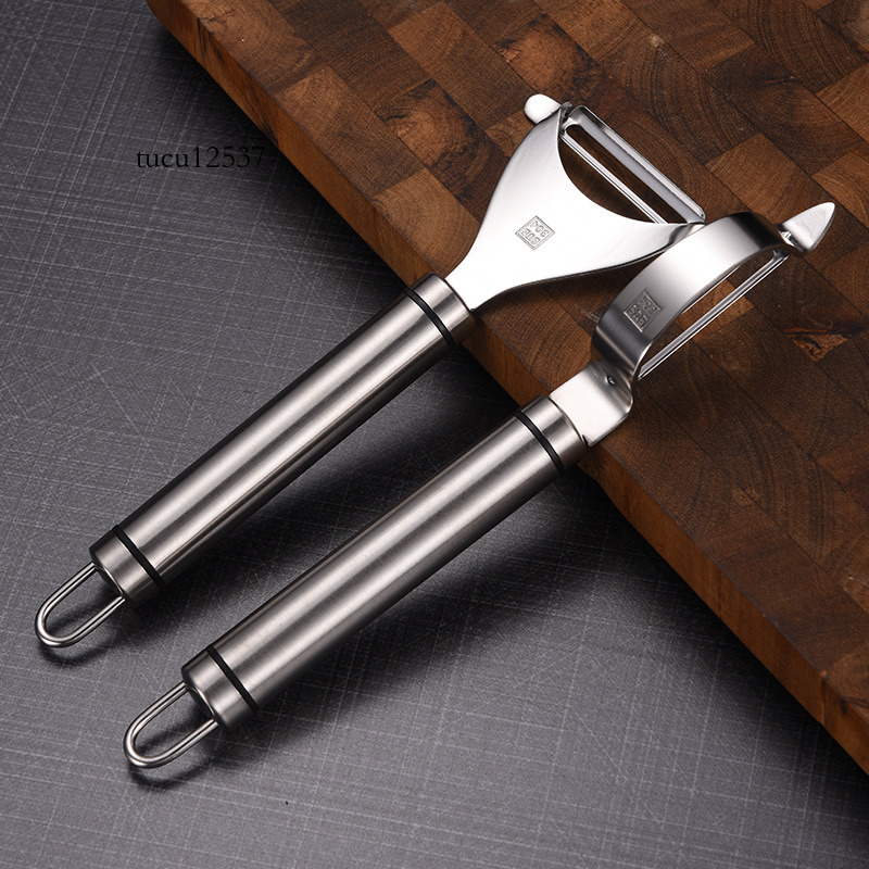 304 stainless steel multifunctional peeler household kitchens, used for peeling s, potatoes, vegetables, and melons tucu12537-CB