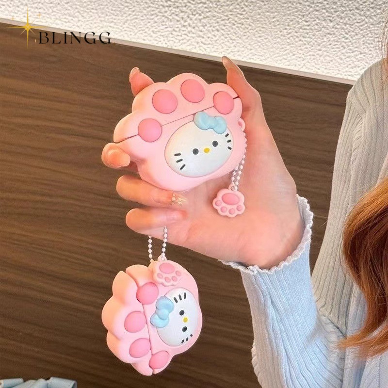 VINTLOOK The cute airpods4 generation wireless Bluetooth headset case applies to Apple pro3 silicone 12-generation cartoon soft shell ราคา 27 บาท*ส่งฟรี