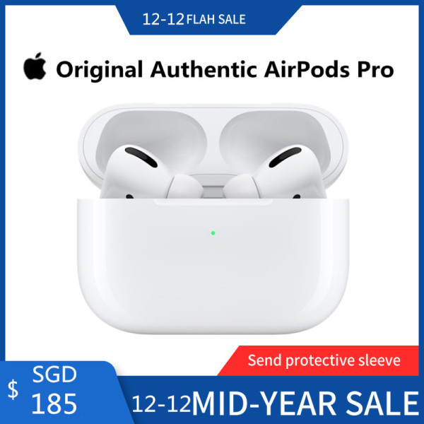 Original Authentic Apple Airpods Pro Wireless Εarbuds Bluetooth Earphone Active Noise Cancellation Headphones Microphone Headset with Charging Case Singapore