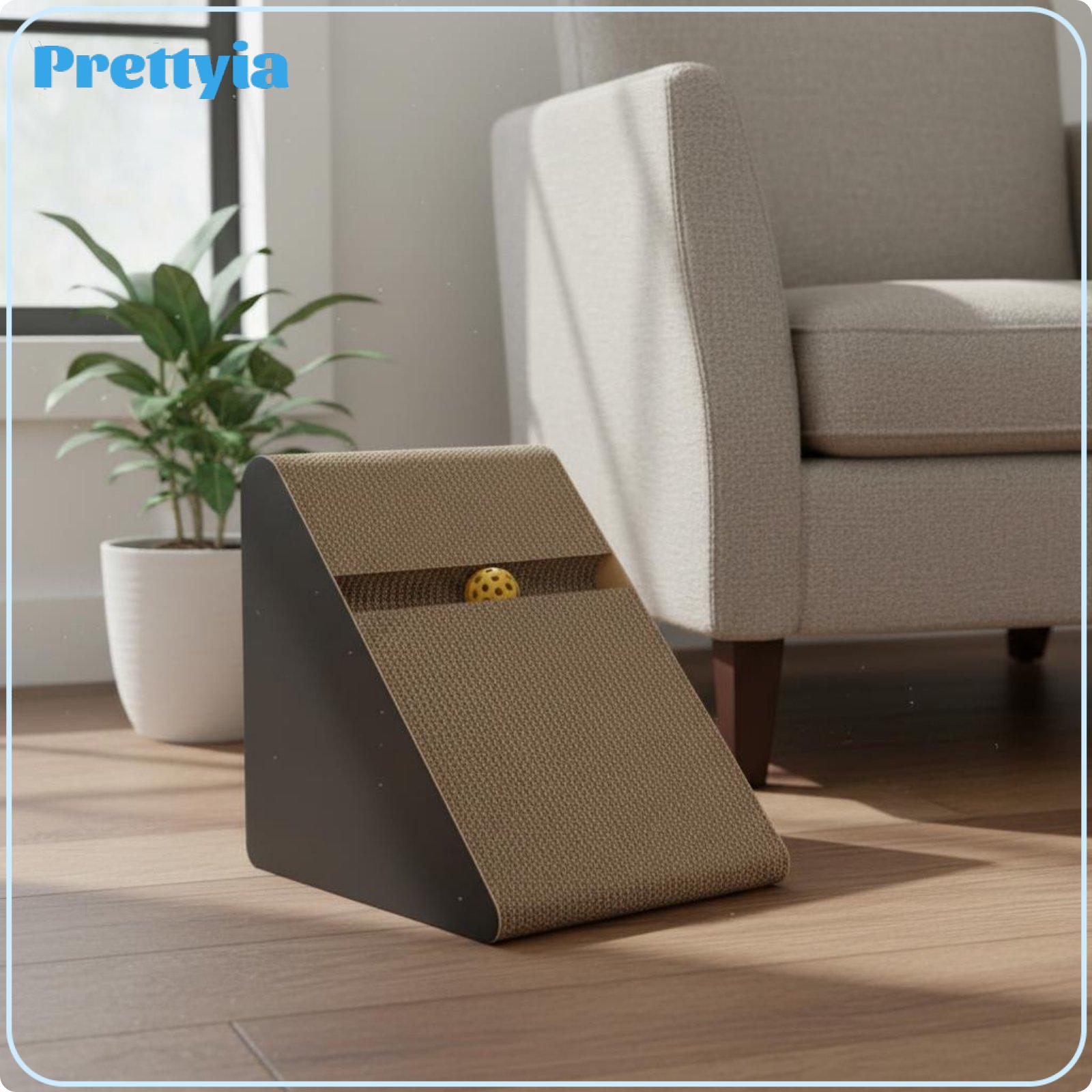 Triangle Cat Scratcher Wear-Resistant Cat scratching board Vertical Design Pet Accessory for Cats, Indoor ราคา 1,642 บาท*ส่งฟรี