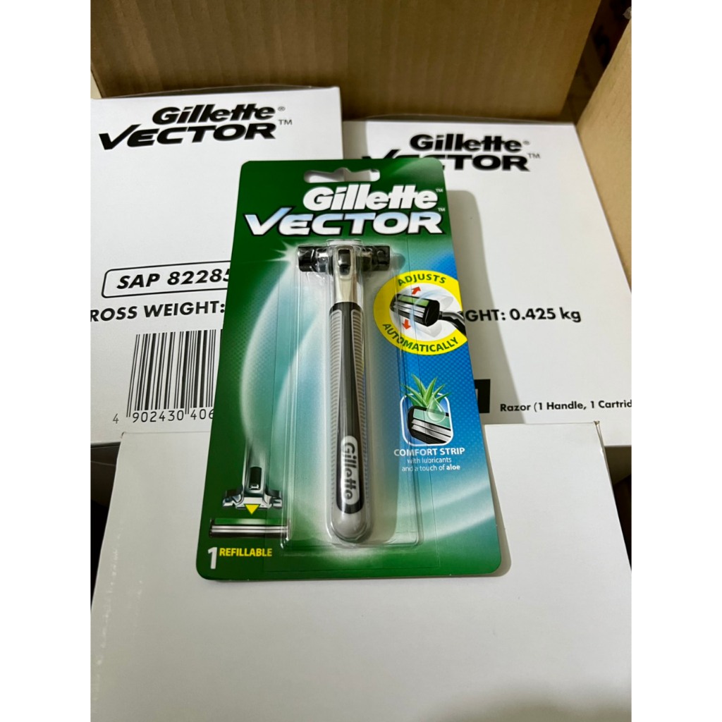Dao Cạo Râu Gillette Vector - Gillette Vector Chính Hãng