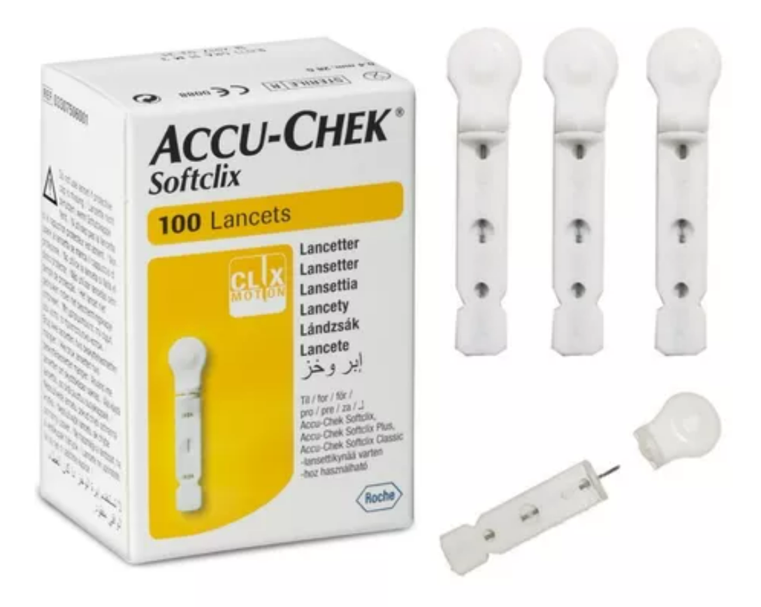 Kim lấy máu Accu-Chek Softclix Lancets hộp 100 chiếc Quà Tặng Mẹ Shop