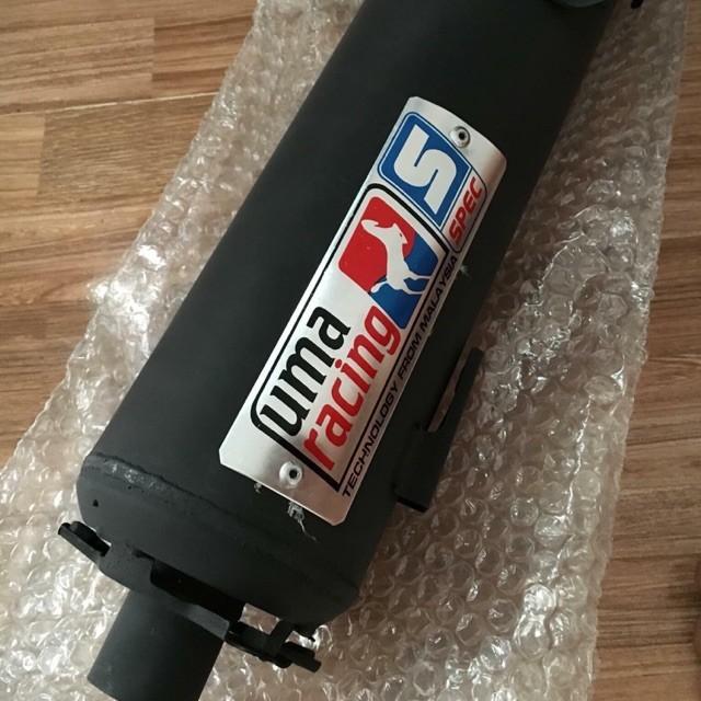  Po uma 1.1 Tặng Kèm Tiêu Nhôm + Cổ Pô Inox Móc Ấm Móc Nổ Theo Yêu Cầu gắn sirius winner wave drem ex10 ex135 ex150 