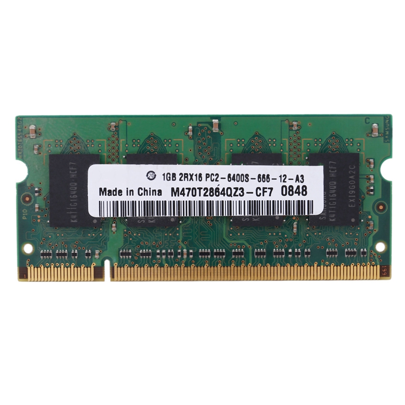 (SZHA) DDR2 1GB Notebook RAM Memory 2RX16 800MHZ PC2-6400S 200Pins SODIMM Laptop Memory