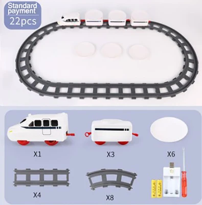 Sushi Train Rotary Sushi Toy Track Train Children Simulation Revolving Car Model Set Electric Train