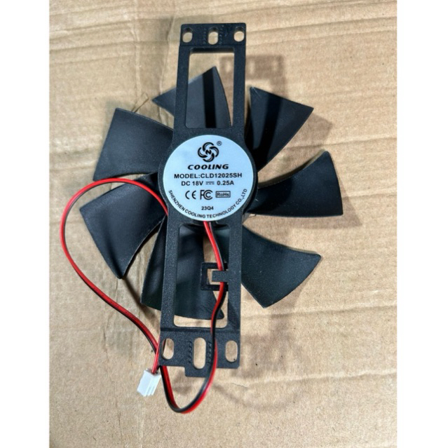 Quạt làm mát bếp từ loại to 18VDC 11 cm