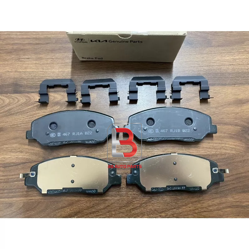Má phanh trước , má phanh sau Hyundai Santafe , Sorento 2007-2018 Chính hãng