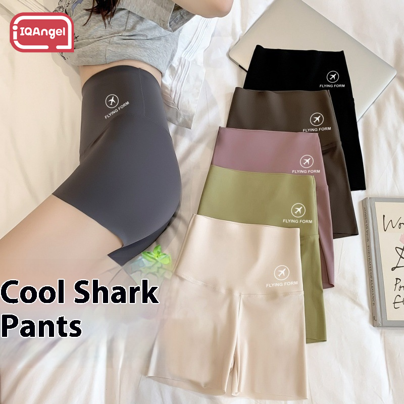 IQANGEL Women's High Waist Safety Shorts, Ladies Safety Safety Pants ราคา 72 บาท*ส่งฟรี