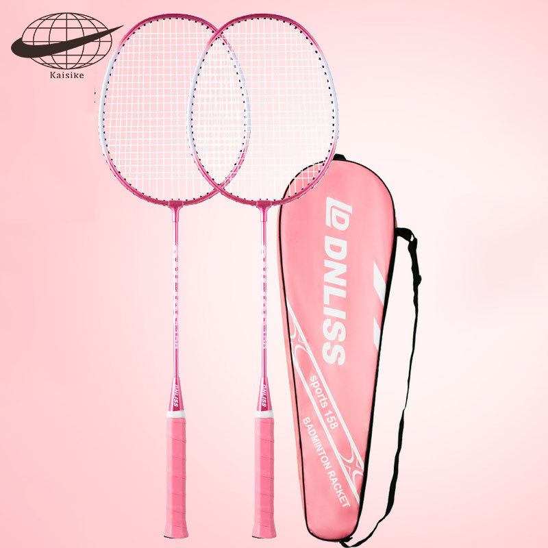 Kai Si Ke Badminton rackets, ferroalloy durable suits